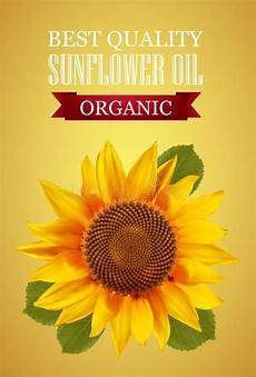 Sunflower Oil Label